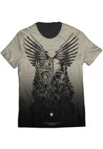 Camiseta Masculina Sentimento do Lado Escuro Skull