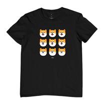 Camiseta Masculina Shiba Faces