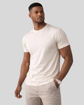 Camiseta Masculina Slim 100 Algodão Malha Premium Conforto Dia a Dia Lisa