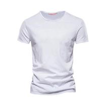 Camiseta Masculina Slim Fit - Algodão, Decote V, Manga Curta