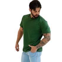 Camiseta Masculina Slim Fit Básica Gola Redonda