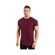 Camiseta Masculina Slim Fit Casual De Manga Curta Para Academia, Fitness E Streetwear De Verão Camiseta Masculina Slim Fit Casual De Manga Curta Para Academia, Fitness E Streetwear De Verão