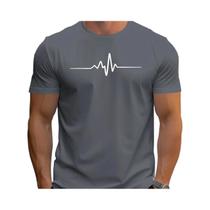 Camiseta Masculina Slim Fit - Gola Redonda, Manga Curta, 100% Algodão