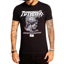Camiseta Masculina Slim Fit T-shirt Warrior Store Totanka Camiseta Masculina Slim Fit T-shirt Warrior Store Totanka