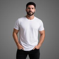 Camiseta Masculina Slim Reta Premium Camiseta Masculina Slim Reta Premium