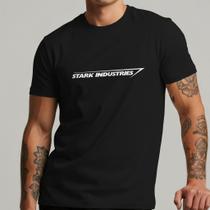 Camiseta Masculina Stark Industries Estampa Nerd Geek Vingadores