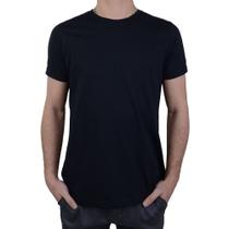 Camiseta Masculina Stoff MC Básica Plus Size Preto - 04206 Camiseta Masculina Stoff MC Básica Plus Size Preto - 04206