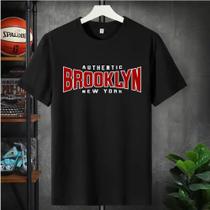 Camiseta Masculina Streetwear Algodão Premium Adulto infantil Plus Size Brooklyn Authentic Camiseta Masculina Streetwear Algodão Premium Adulto infantil Plus Size Brooklyn Authentic