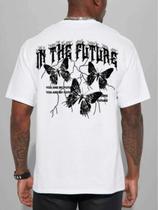 Camiseta Masculina streetwear butterfly T-shirt Camisa Style