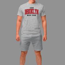 Camiseta Masculina Streetwear Casual Confortável Gola Redonda