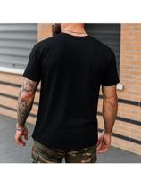 Camiseta Masculina Stretwaer Lisa 100% Algodão 30.1 Camisa Básica Fresca e Leve