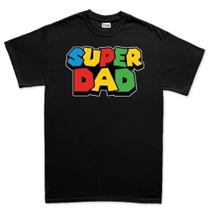 Camiseta Masculina Super Dad - Camisa Dia Dos Pais DTF