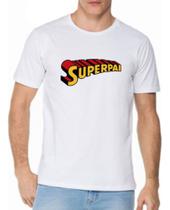 Camiseta Masculina Super Pai - Feliz Dia Dos Pais DTF Camiseta Masculina Super Pai - Feliz Dia Dos Pais DTF