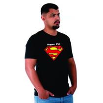 Camiseta Masculina Super Pai TechMalhas Presente especial para o seu Paizão