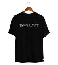 Camiseta Masculina Taylor Swift Nome Camisa Algodão Show Fã Camiseta Masculina Taylor Swift Nome Camisa Algodão Show Fã