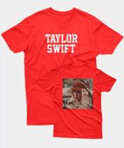 Camiseta Masculina Taylor Swift Red Camisa 100% Algodão - SEMPRENALUTA