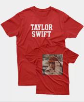 Camiseta Masculina Taylor Swift Red Camisa 100% Algodão