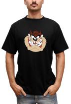 Camiseta Masculina Taz Mania Looney Tunes Camiseta Masculina Taz Mania Looney Tunes
