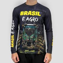 Camiseta Masculina Térmica Agro Camisa Proteção Solar UV50 Camiseta Masculina Térmica Agro Camisa Proteção Solar UV50