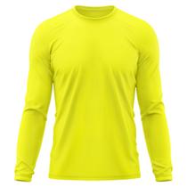 Camiseta Masculina Térmica Proteção Solar UV 50/ Praia Treino Academia Tshirt Praia Esporte Dry Manga Longa - Adriben