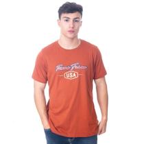 Camiseta Masculina Texas Farm - American Tour - Cm455 - Caramelo