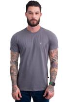 Camiseta Masculina Texas Farm - Cm143 - Cinza Medio/ Off White G