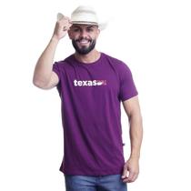 Camiseta Masculina Texas Farm - Cm458 - Roxo