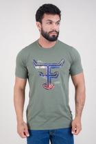 Camiseta Masculina Texas Farm - Cm625 - Verde Broto