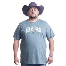 Camiseta Masculina Texas Farm - Nature Hike - Cm429 - Do Xg Ao G2 - Cinza Medio