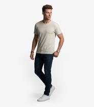 Camiseta Masculina Texturizada Select Bege Camiseta Masculina Texturizada Select Bege