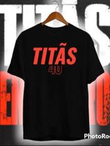 Camiseta Masculina Titãs 40 Vermelho / Camisa 100% Algodão Show Banda Rock Nacional Camiseta Masculina Titãs 40 Vermelho / Camisa 100% Algodão Show Banda Rock Nacional