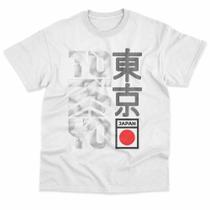 Camiseta Masculina Tokyo Japan Moda Verão Basica Estampada Unissex 100% Algodão