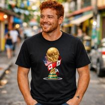 Camiseta Masculina Troféu Copa Futebol Estampa Central Países Sede Malha Leve Conforto Diário Lifestyle Exclusivo Moderno Top Qualidade Estilo Camiseta Masculina Troféu Copa Futebol Estampa Central Países Sede Malha Leve Conforto Diário Lifestyle Exclusivo Moderno Top Qualidade Estilo