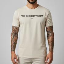 Camiseta Masculina TShirt Minimalista 100 Algodão Premium Camisa Básica Gola Redonda Reforçada Blusa Homens Presente Aniversario
