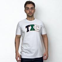 Camiseta Masculina TXC Original Bordado Relevo Casual Topnew Camiseta Masculina TXC Original Bordado Relevo Casual Topnew