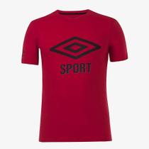 Camiseta Masculina Umbro Sport Graphic Fan 2022 - Vermelho