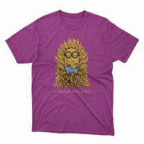 Camiseta Masculina Unisses Minions Game Of Banana Linha Outlet