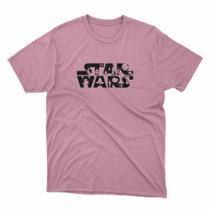 Camiseta Masculina Unissex Star Wars Guerra nas Estrelas Premium 100% Algodão