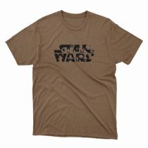 Camiseta Masculina Unissex Star Wars Guerra nas Estrelas Premium 100% Algodão - Nappes