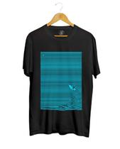 Camiseta Masculina UNU Surf em malha 100% algodão manga curta