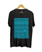 Camiseta Masculina UNU Surf em malha 100% algodão manga curta Camiseta Masculina UNU Surf em malha 100% algodão manga curta