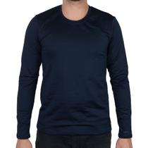 Camiseta Masculina Upman ML Térmica Azul Marinho - 146RT