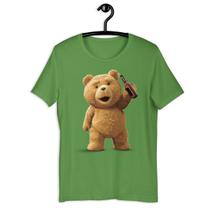 Camiseta Masculina Urso Drink Beer