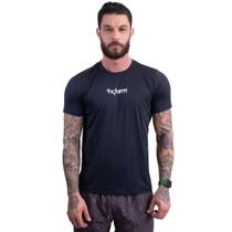 Camiseta Masculina UV50 Manga Curta Texas Farm Moda Country Verão Para Pesca Dia A Dia Agro Original