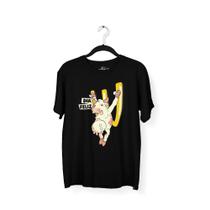 Camiseta Masculina Vaca Dia Feliz Preta Camiseta Masculina Vaca Dia Feliz Preta