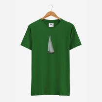 Camiseta Masculina Verde Barco RACCON Camiseta Masculina Verde Barco RACCON