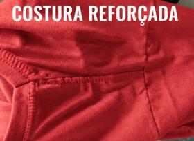 Camiseta Masculina Vermelha Evangélica Cruz Jesus Cristo