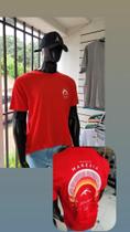 Camiseta masculina vermelha