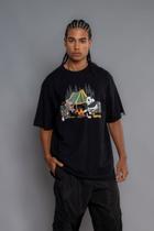 Camiseta Masculina Vextor Basic Camping 0205