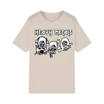 Camiseta Masculina Vintage Com Estampa Da Tabela Periódica De Metais Pesados, Física, Biologia,